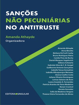 cover image of Sanções não pecuniárias no antitruste